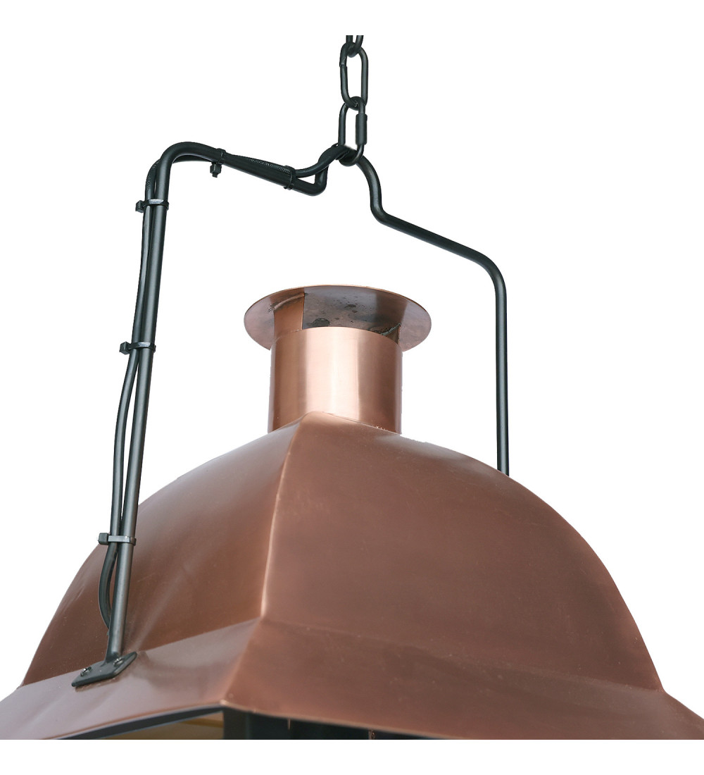 LANTERNE SUSPENDUE ISLE SAINT LOUIS (CUIVRE)