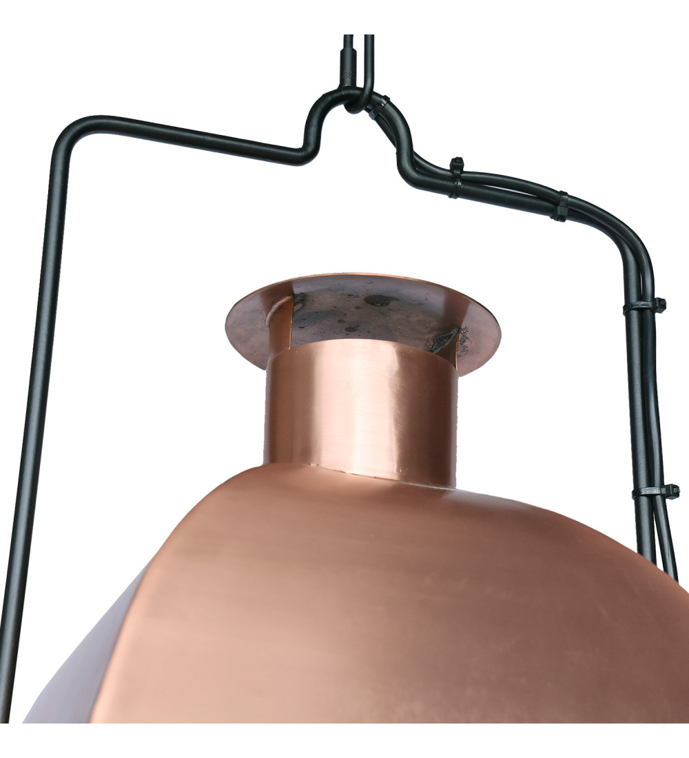 LANTERNE SUSPENDUE ISLE SAINT LOUIS (CUIVRE)