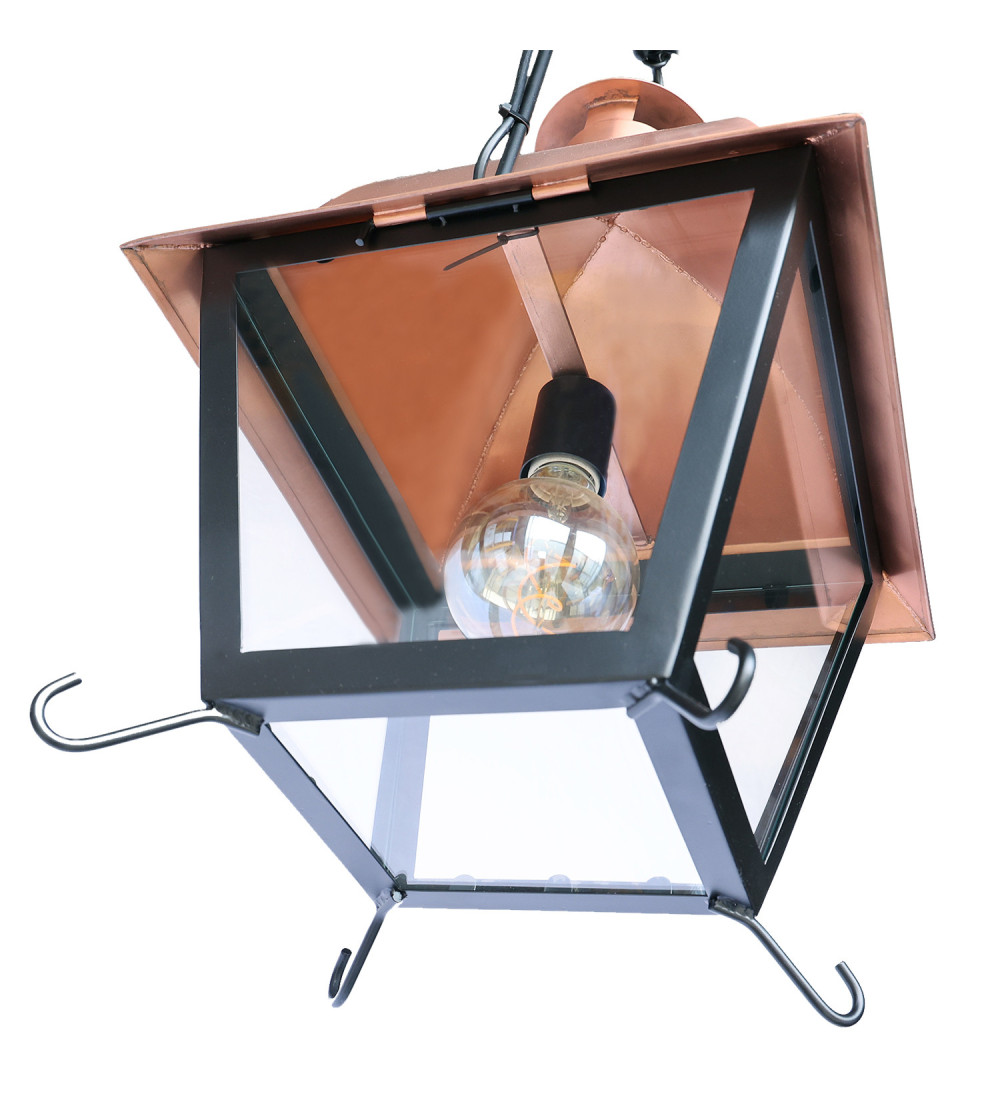 LANTERNE SUSPENDUE ISLE SAINT LOUIS (CUIVRE)