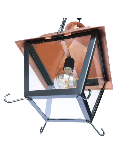LANTERNE SUSPENDUE ISLE SAINT LOUIS (CUIVRE)