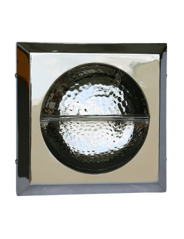 Lanternes d'Autrefois | BOURGOGNE (NICKEL) : Applique murale ancien