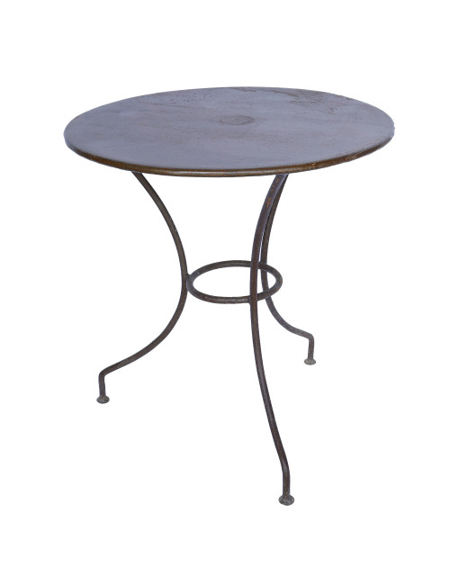 TABLE RONDE EN FER (PETITE)