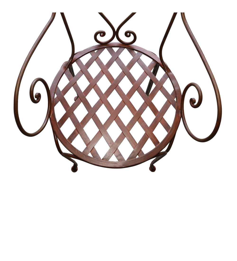 FAUTEUIL COEUR EN FER