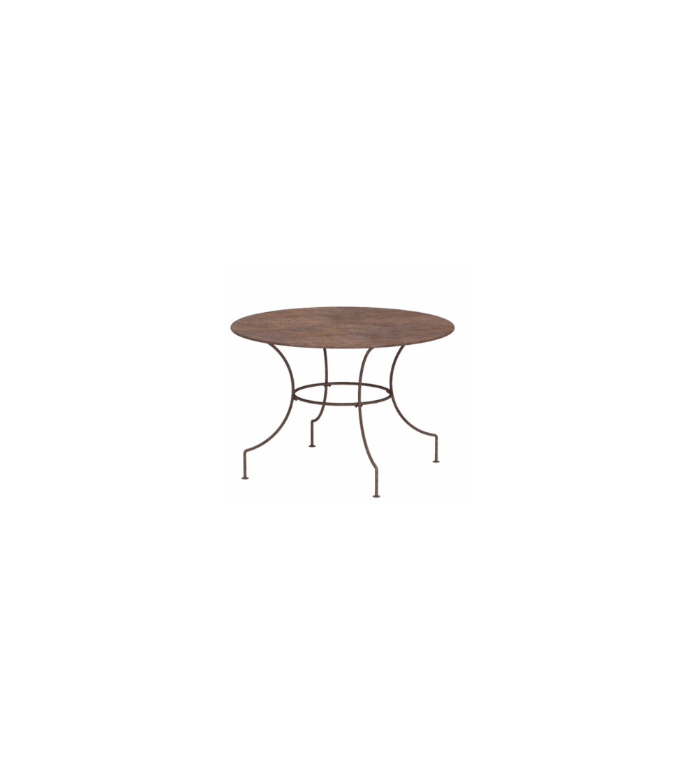 LARGE ROUND IRON TABLE 110