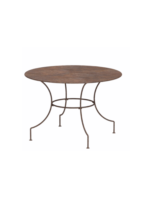 LARGE ROUND IRON TABLE 110