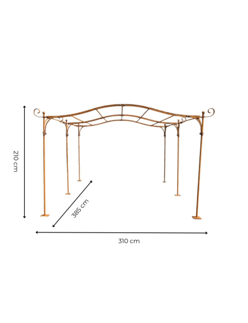 PERGOLA / CARPORT IRONWORK L385