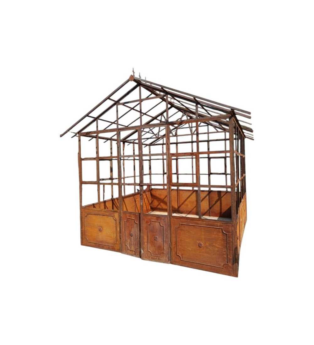 METAL GARDEN GREENHOUSE H315