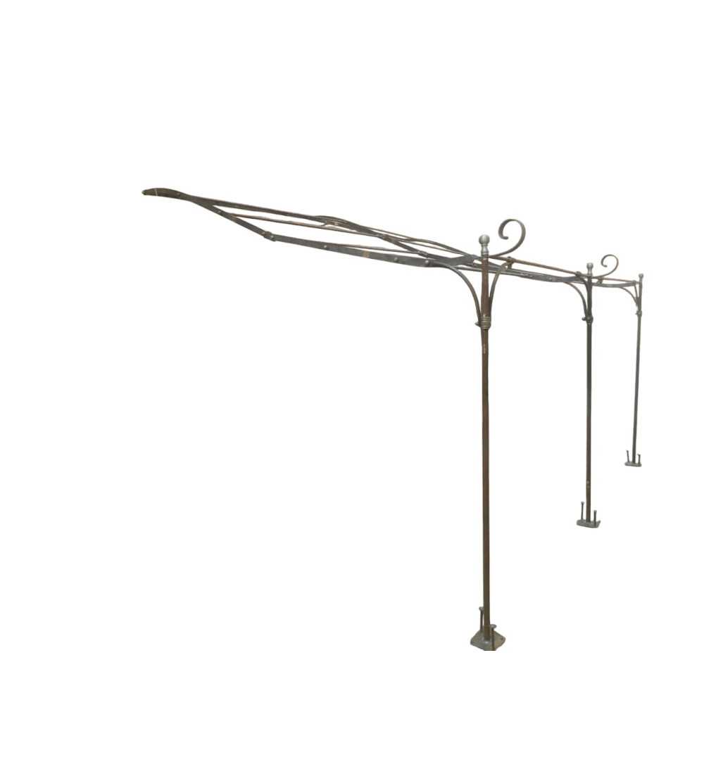 TREILLE PROVENCALE FER (DEMI PERGOLA) H250
